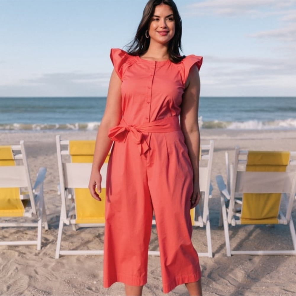 GAL MEETS GLAM Saffron Jumpsuits NWT